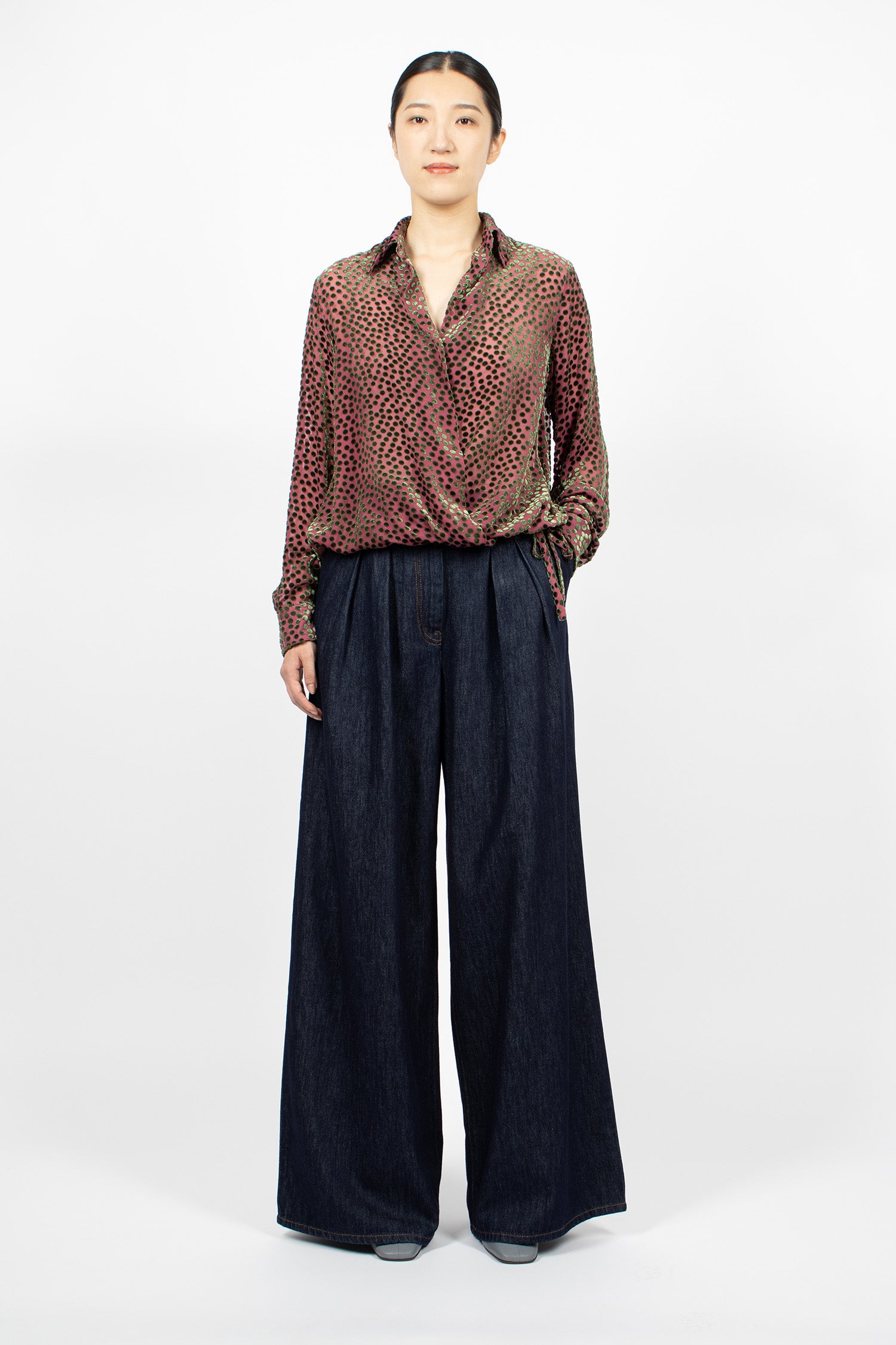 Wide Leg Jeans Indigo