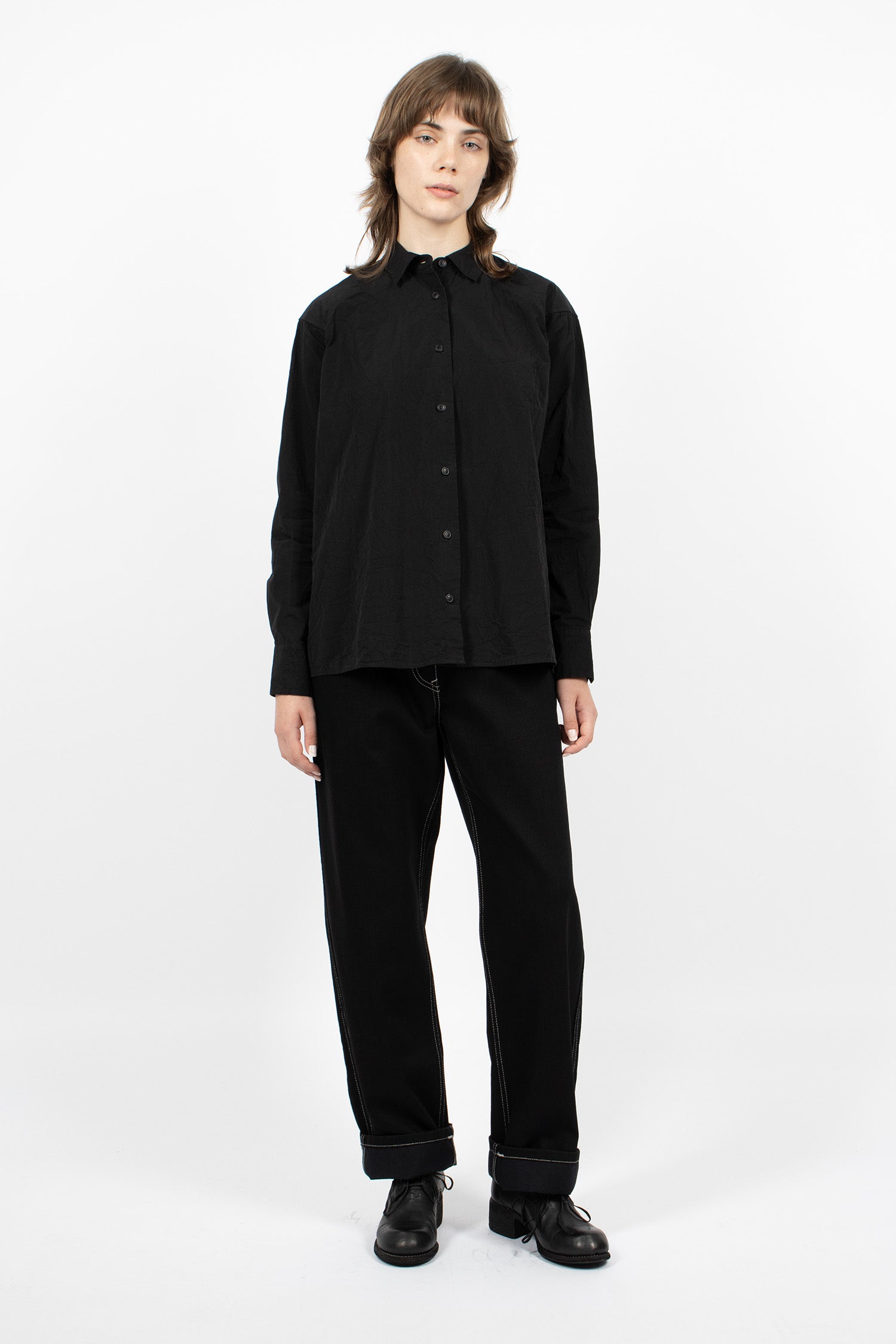 Paulo Denim Pants Black