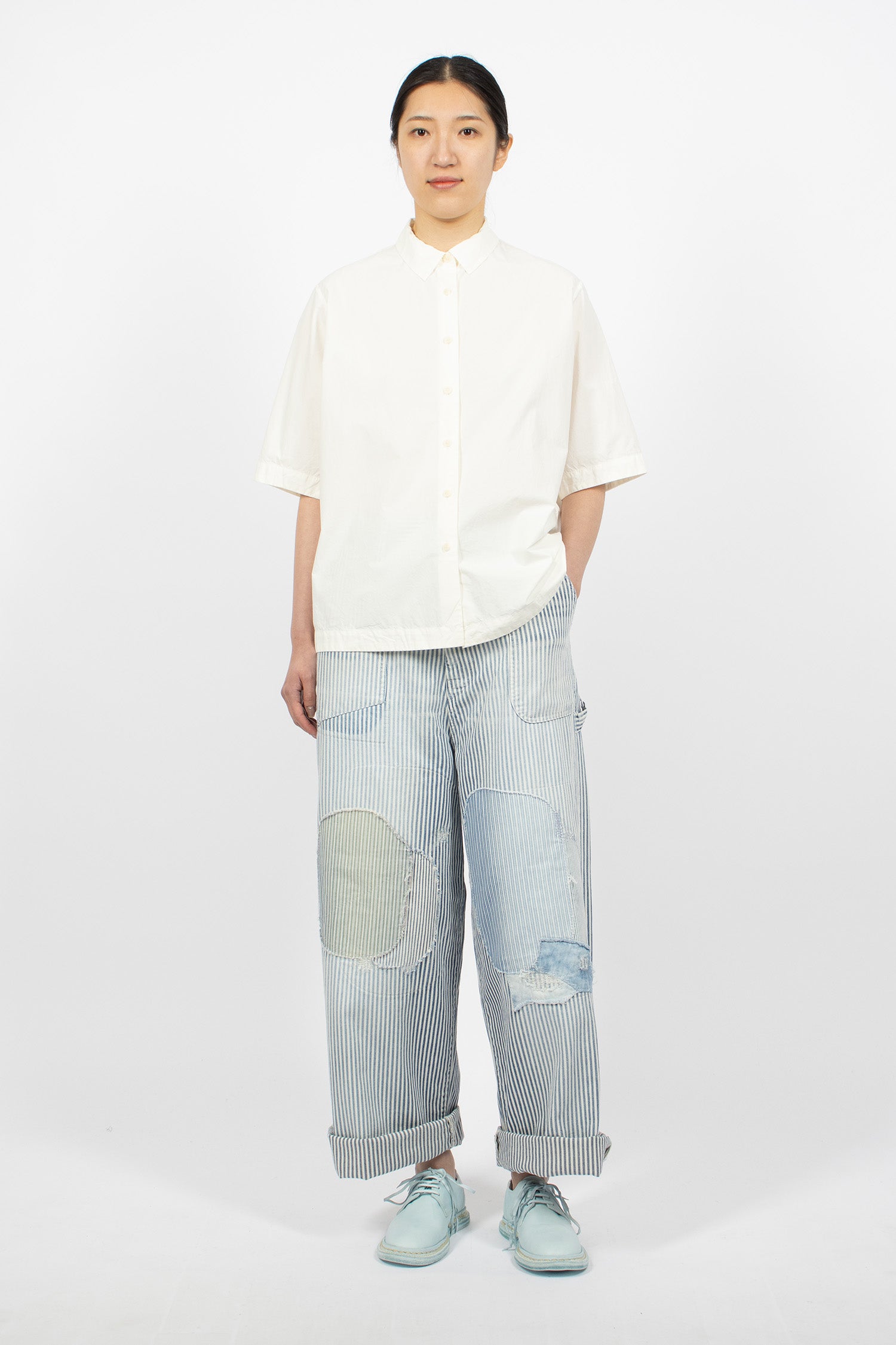Port Baggy Pants Hickoree Stripe