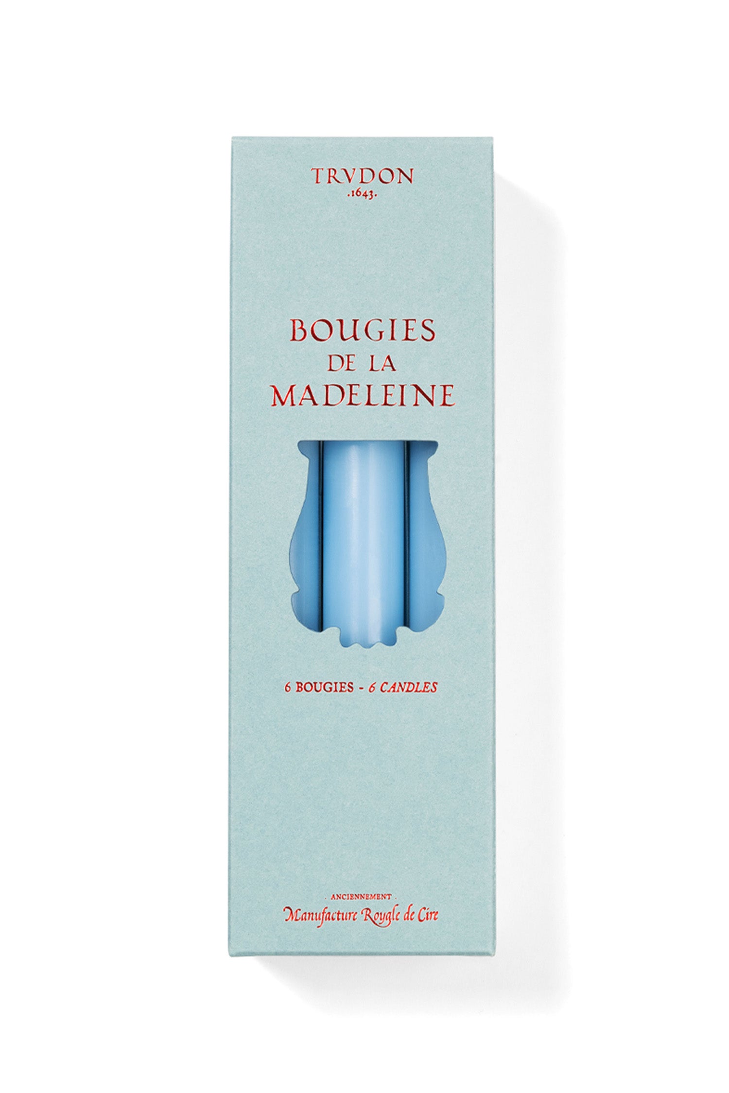 Madeleine Candles Sky Blue